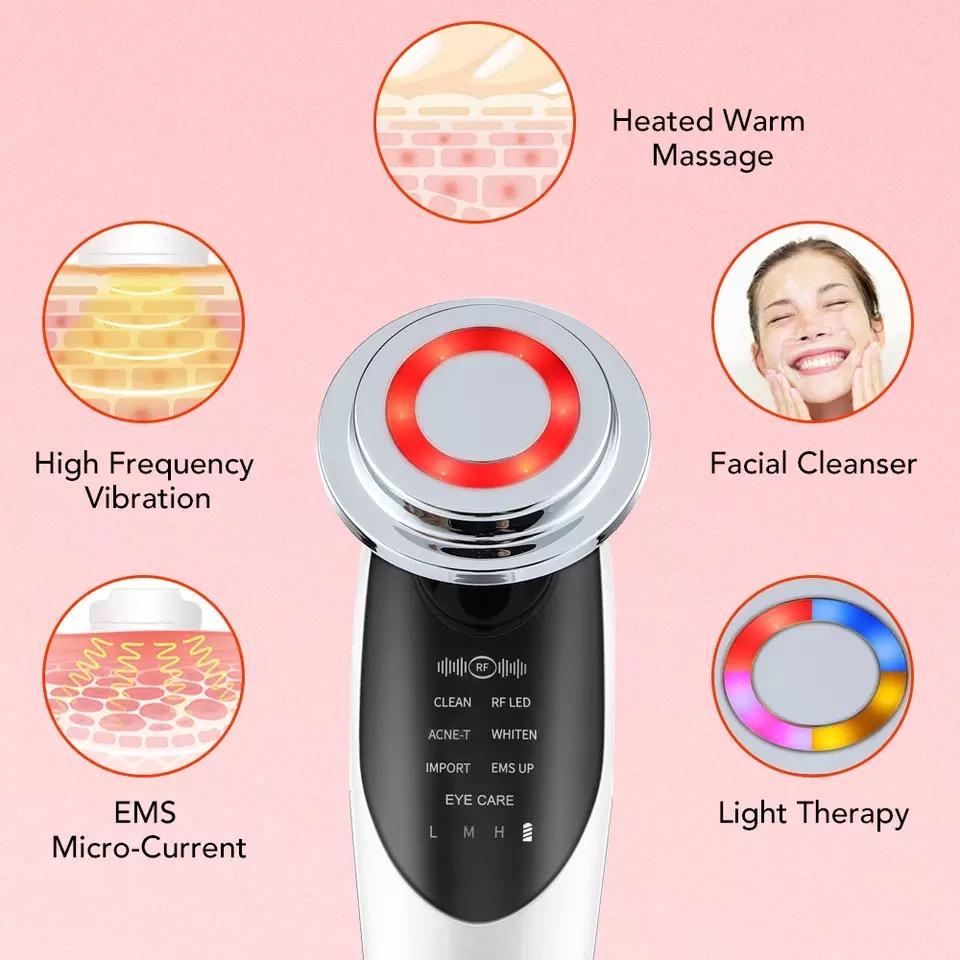 7 In 1 Microcurrent Light Therapy Machine